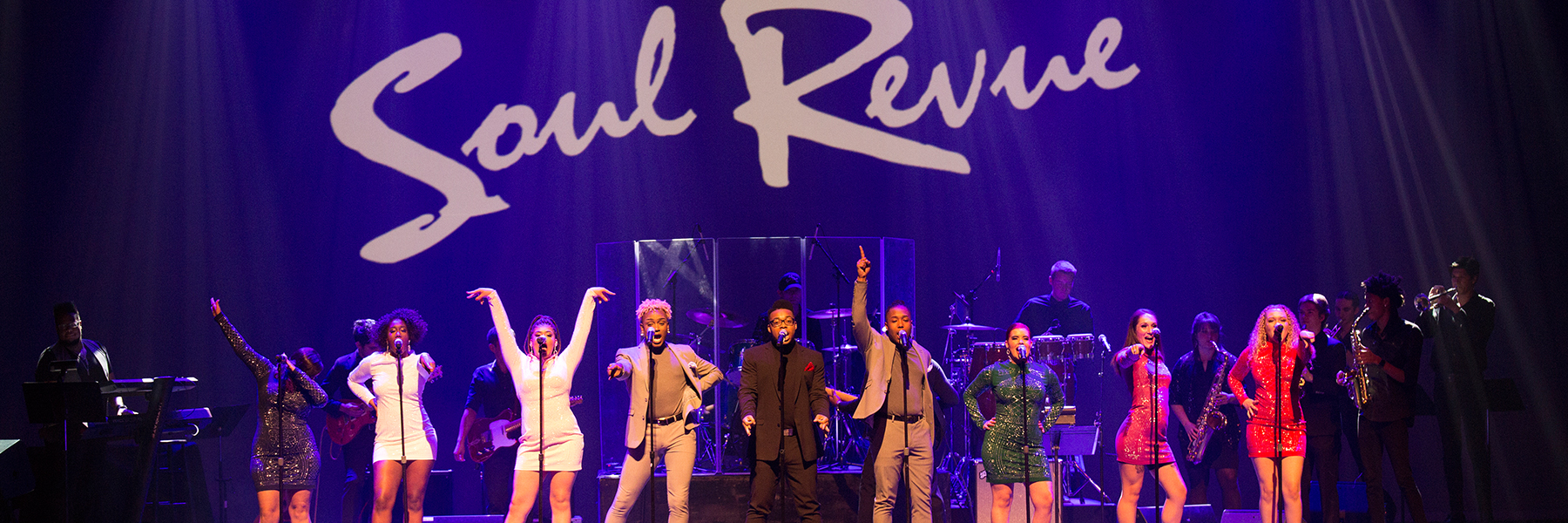 The IU Soul Revue performs at the 2018 Potpourri of the Arts